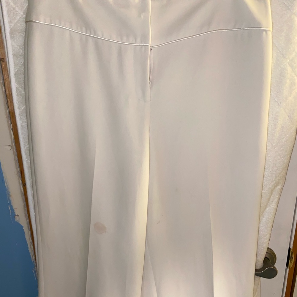 White dress pants